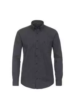 Рубашка для отдыха с принтом свободного покроя Casamoda, серый