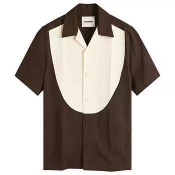 Рубашка для отпуска Jil Sander, цвет ganache