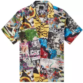 Рубашка для отпуска Ksubi Kulture Resort Resort, мультиколор