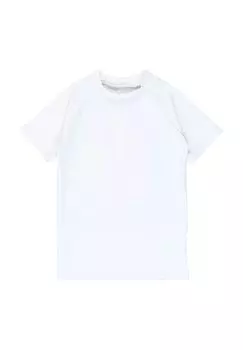 Рубашка для плавания, круглый вырез, детская Manguun, цвет White Artw