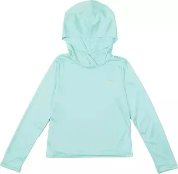 Рубашка для плавания с капюшоном и длинными рукавами Speedo для девочек