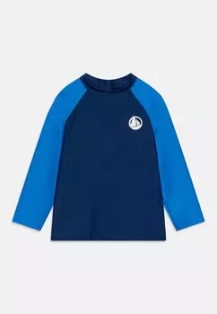 Рубашка для серфинга BABY ANTI UV UNISEX Petit Bateau, цвет medieval/surf