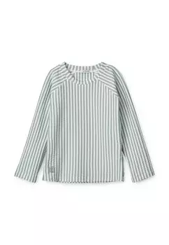 Рубашка для серфинга NOAH SEERSUCKER SWIM TEE UNISEX Liewood, цвет sea blue/white