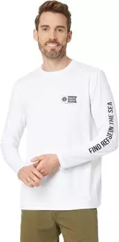 Рубашка для серфинга с длинным рукавом Thrill Seekers Salty Crew, белый