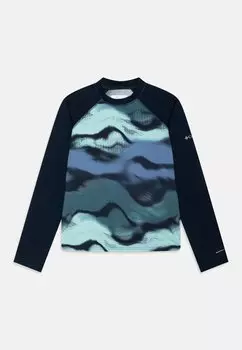 Рубашка для серфинга SANDY SHORES PRINTED SUNGUARD UNISEX Columbia, цвет navy