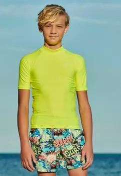 Рубашка для серфинга Short Sleeve Sunsafe Next, желтый