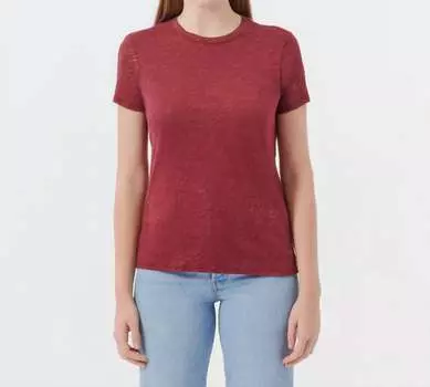 Рубашка для школьника из толстого джерси цвета вина ATM, цвет wine