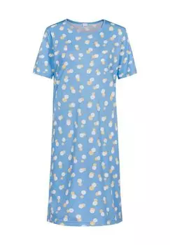 Рубашка для сна Adryelle, короткая, горошек, женская mey, цвет Angel Blue