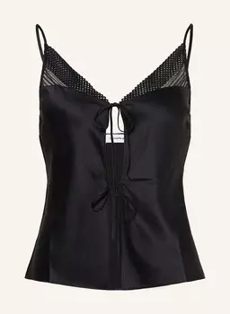 Рубашка для сна play из атласа CHANTELLE, черный