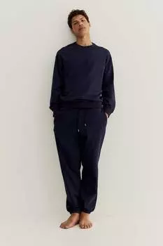 Рубашка для сна с длинными рукавами H&M, синий