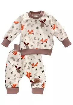 Рубашка для сна TIERWELTEN Baby Sweets, цвет brown creme