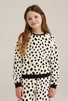 Рубашка для сна WE Fashion, белый