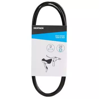 Рубашка для тормозного троса велосипеда черная Decathlon