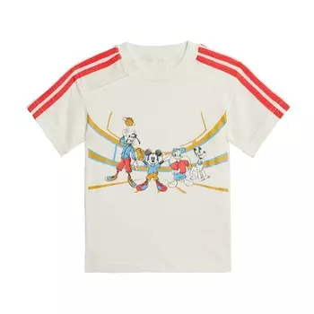 Рубашка для выступлений Adidas Adidas x Disney Mickey Mouse, белый