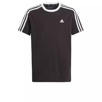 Рубашка для выступлений Adidas Essentials 3-Stripes Loose Fit friend, черный