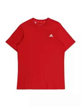 Рубашка для выступлений Adidas Essentials Small Logo, красный