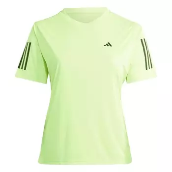 Рубашка для выступлений Adidas Own the Run, светло-зеленый