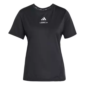 Рубашка для выступлений ADIDAS PERFORMANCE Adidas x Les Mills, черный