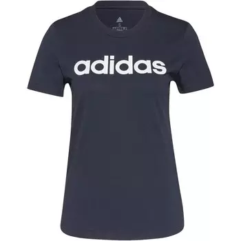 Рубашка для выступлений ADIDAS SPORTSWEAR Essentials Logo, темно-синий