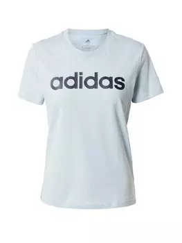 Рубашка для выступлений ADIDAS SPORTSWEAR Essentials Logo, светло-синий