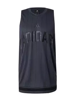 Рубашка для выступлений ADIDAS SPORTSWEAR Seasonal Essentials, темно-серый