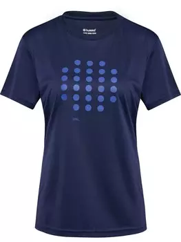 Рубашка для выступлений Hummel Court, цвет marine blue/Royal blue