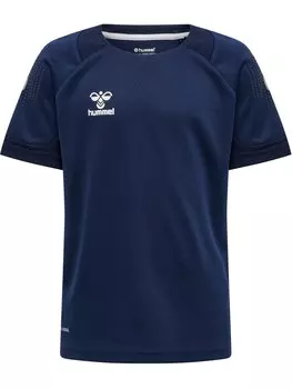 Рубашка для выступлений Hummel Lead Poly, темно-синий