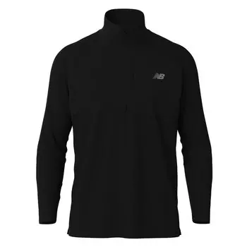 Рубашка для выступлений new balance, цвет Black/mottled black