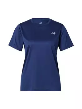 Рубашка для выступлений new balance Essentials, цвет Navy/Smoke blue