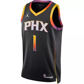 Рубашка для выступлений Nike Devin Booker Phoenix Suns, черный