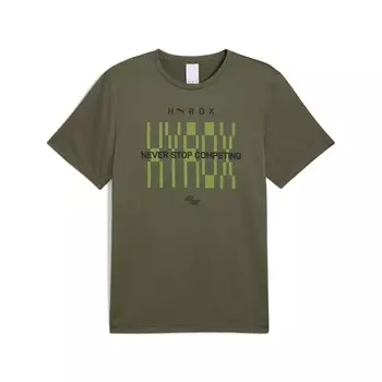 Рубашка для выступлений PUMA PUMA x HYROX TAD, цвет Kiwi/Fir