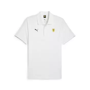 Рубашка для выступлений PUMA Scuderia Ferrari Race Cloudspun, белый