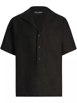 Рубашка Dolce & Gabbana с матросским воротником, черный