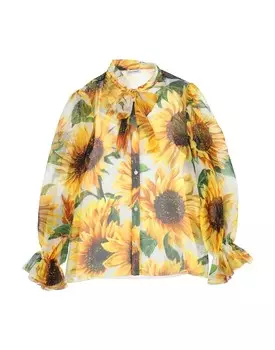 Рубашка Dolce&Gabbana, желтый
