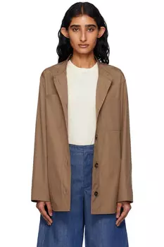 Рубашка Doris Max Mara, коричневый