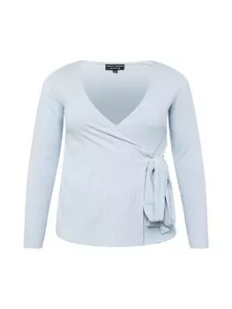 Рубашка Dorothy Perkins Curve, небесно-синий