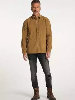 Рубашка Dreimaster, коричневый