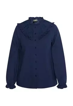 Рубашка DreiMaster Vintage Blouse, морской синий
