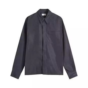Рубашка Dries Van Noten Corran Shirt Navy, синий