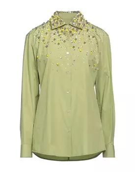Рубашка Dries Van Noten, светло-зеленый