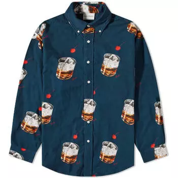 Рубашка Drle de Monsieur Cocktail Button Down Shirt