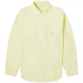 Рубашка Drole De Monsieur Patch Logo Oxford,