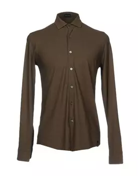 Рубашка Drumohr, хаки