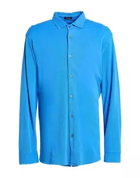 Рубашка Drumohr, лазурный