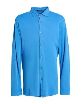 Рубашка Drumohr, лазурный