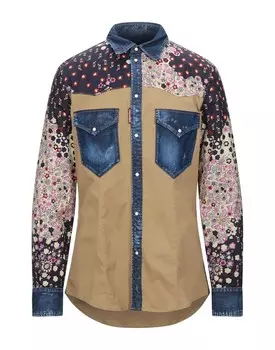 Рубашка Dsquared2, бежевый