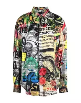 Рубашка Dsquared2, бежевый