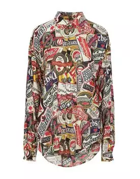 Рубашка Dsquared2, слоновая кость