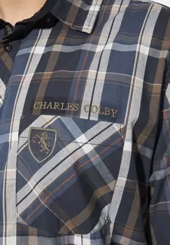 Рубашка DUKE THORNEY Charles Colby, синий