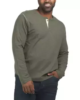 Рубашка Duofold на пуговицах Lucky Brand, оливковый